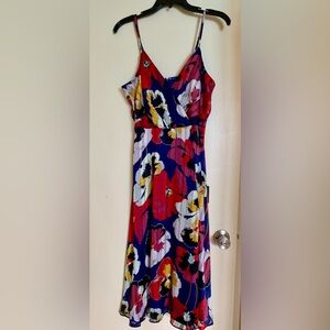 Lulu’s long dress, mid-calf style, never worn, size Large